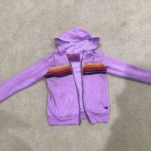 Purple Aviator Natoin jacket